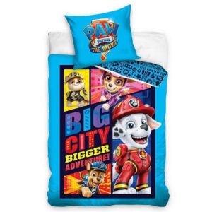 Dvipusis patalynės komplektas "Paw Patrol. Big City Bigger Adventure", 140x200 cm
