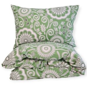 Patalynės komplektas GARDEN GREEN, 3 dalių, 200x220