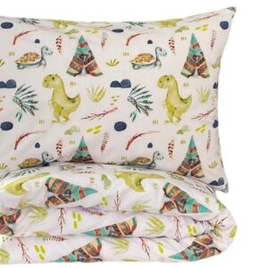 Patalynės komplektas "Indėniškas dinozauriukas", 100x135 cm