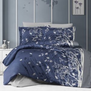 Patalynės komplektas "Living Navy Blue", 6 dalių, 200x220 cm