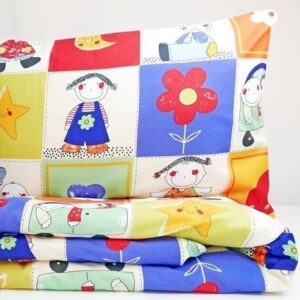 Patalynės komplektas "Linksmieji draugai", 100x135 cm